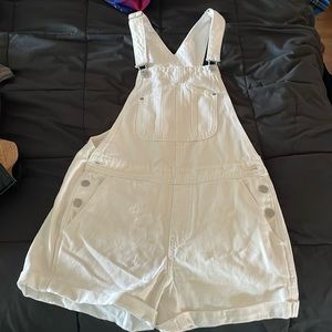 Old navy White shirt overalls